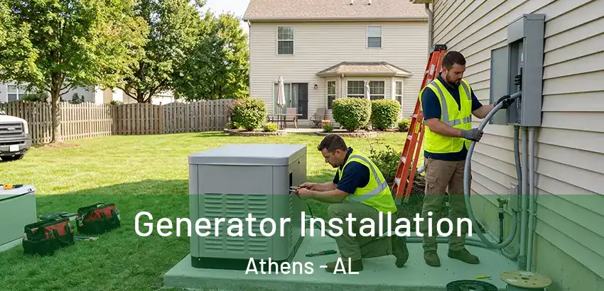  Generator Installation Athens - AL