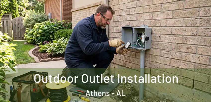 Outdoor Outlet Installation Athens - AL