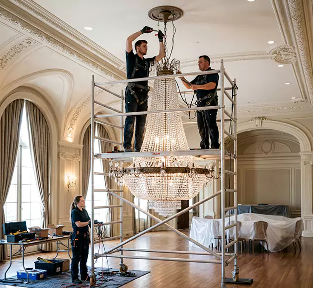 Professional Chandelier Installation: Your Local Fixture Team in Athens, AL